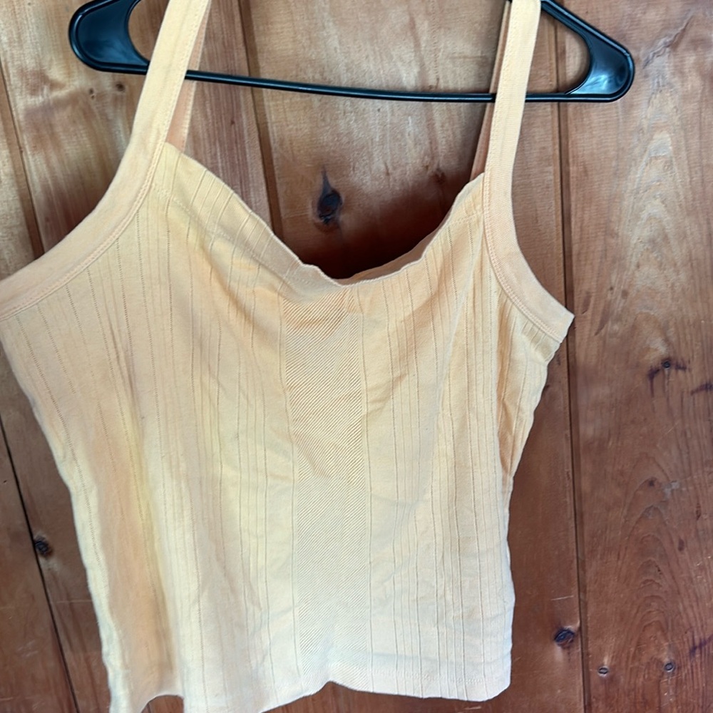 Women’s White Stag Size XL Yellow Tank